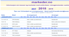 Desktop Screenshot of markeder.no